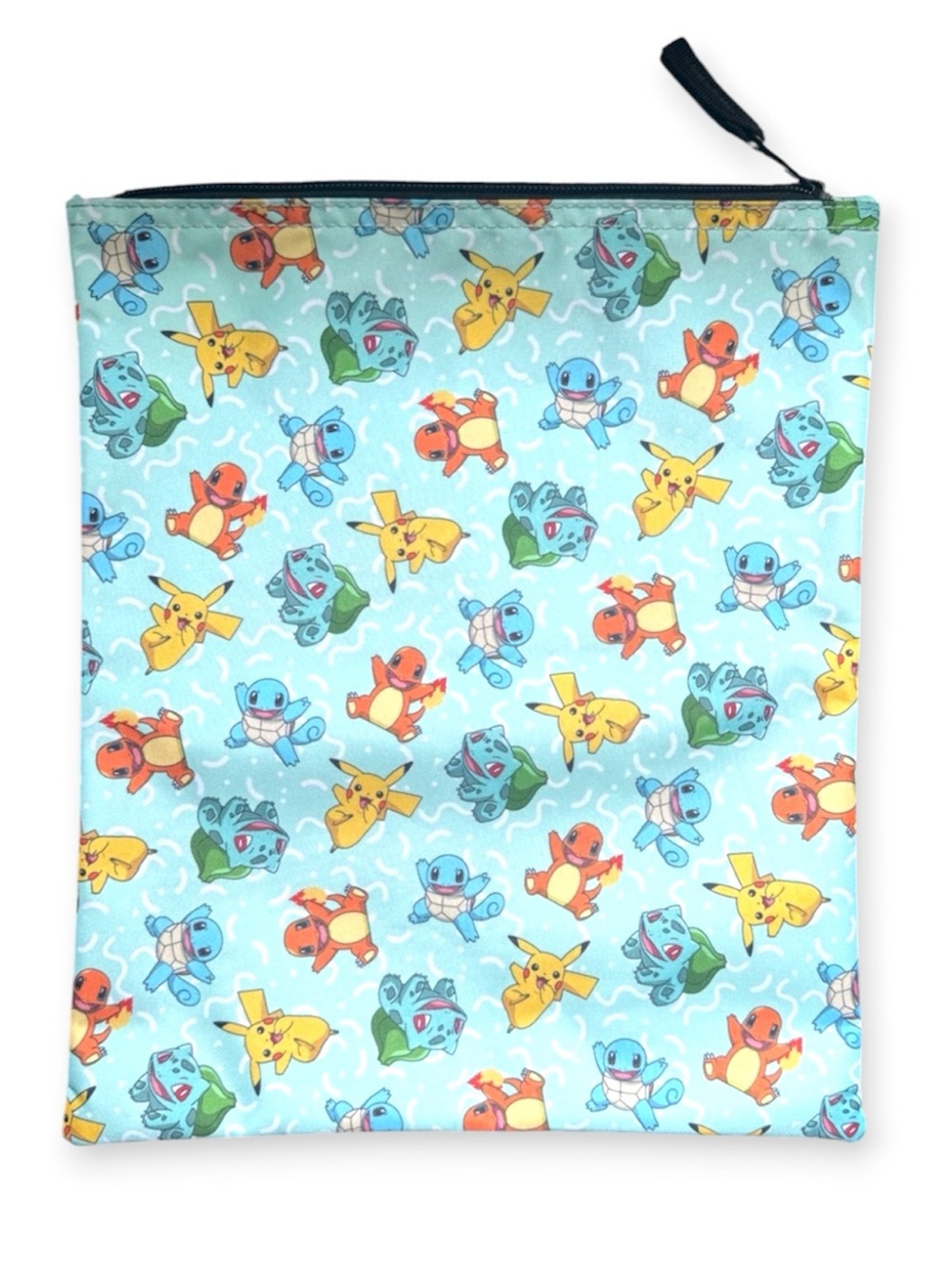 🆕 Bioworld Pokémon All-Over-Print Laptop/Utility Zipper Pouch Bag
